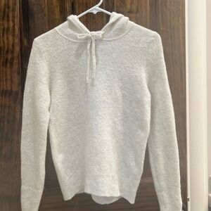 Banana Republic Ivory Knit Hoodie